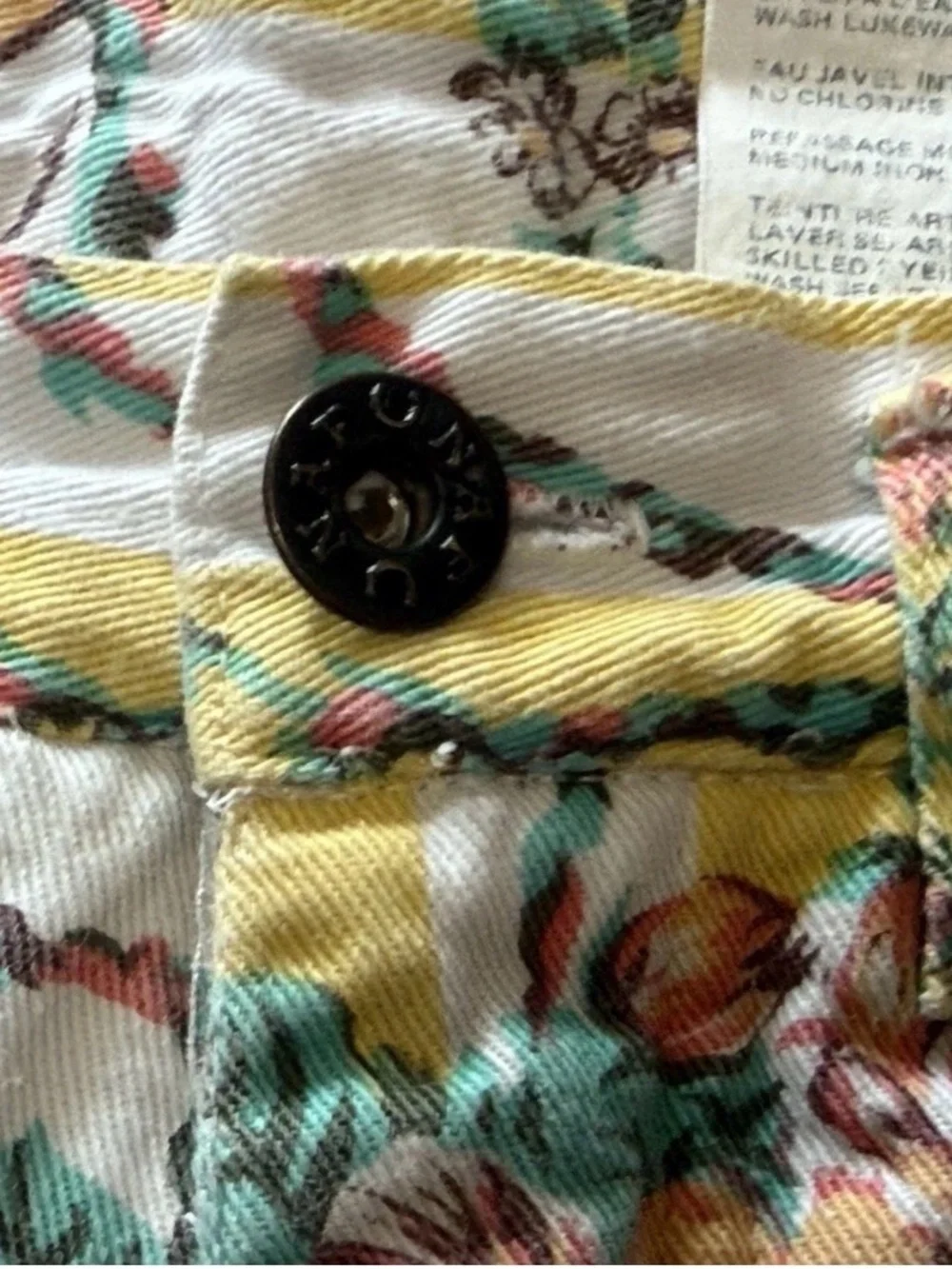 vintage Naf Naf denim Bermuda shorts Women’s Size 36 Cottagecore Mom Shorts